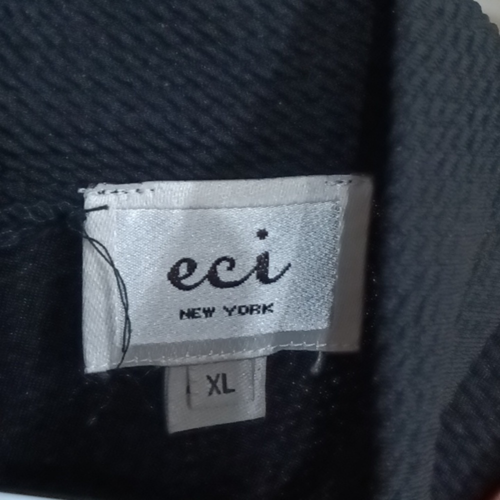 ECI Black Textured Fabric - Picture 3 of 3